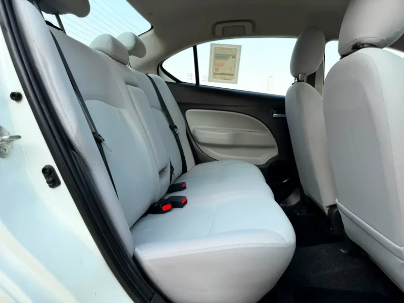 2022 Mitsubishi Attrage GLX Medium Line 1.2 Litres 3 Cylinders Petrol Engine White Sedan GCC Specs