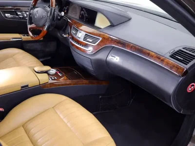 2011 Mercedes-Benz S-Class S 500 8 Cylinders Petrol Engine Brown tan Sedan GCC Specs FULLY LOADED