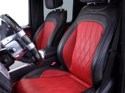 2023 Mercedes-Benz G-Class G 63 AMG 4.0L V8 Biturbo Engine Black Red SUV DOUBLE NIGHT PACKAGE