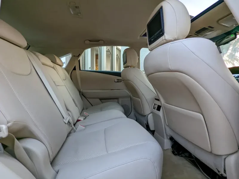 2010 Lexus RX-Series RX 350 Standard 6 Cylinders Engine Silver Beige SUV GCC Well Maintained Clean Car
