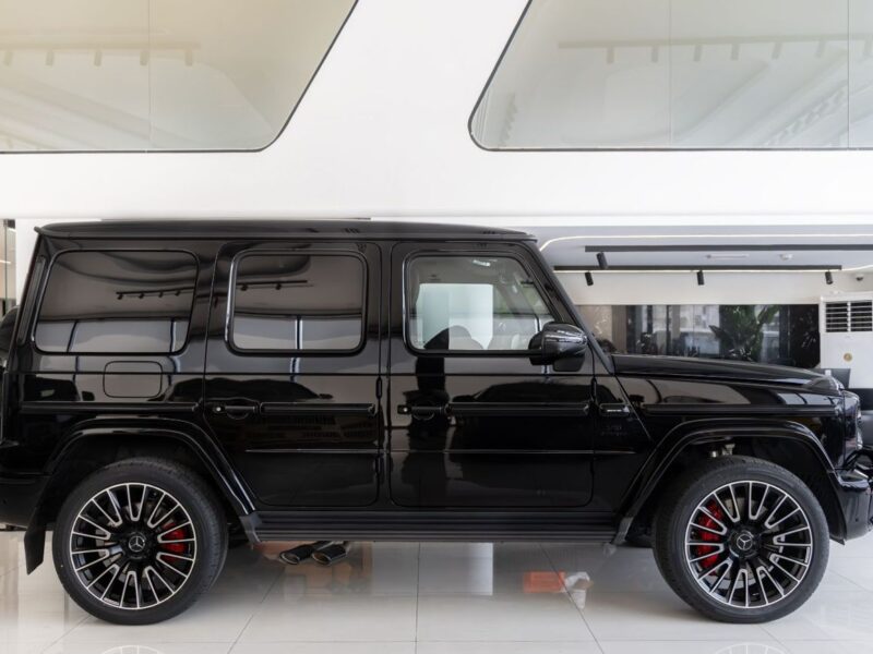 2025 Mercedes-Benz G 63 AMG STD 4.0L V8 Turbo Petrol Engine Black Tan SUV Japanese Specs