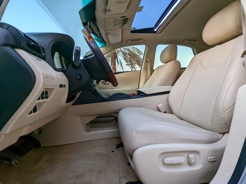 2010 Lexus RX-Series RX 350 Standard 6 Cylinders Engine Silver Beige SUV GCC Well Maintained Clean Car
