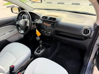 2022 Mitsubishi Attrage GLX Medium Line 1.2 Litres 3 Cylinders Petrol Engine Grey White Sedan GCC