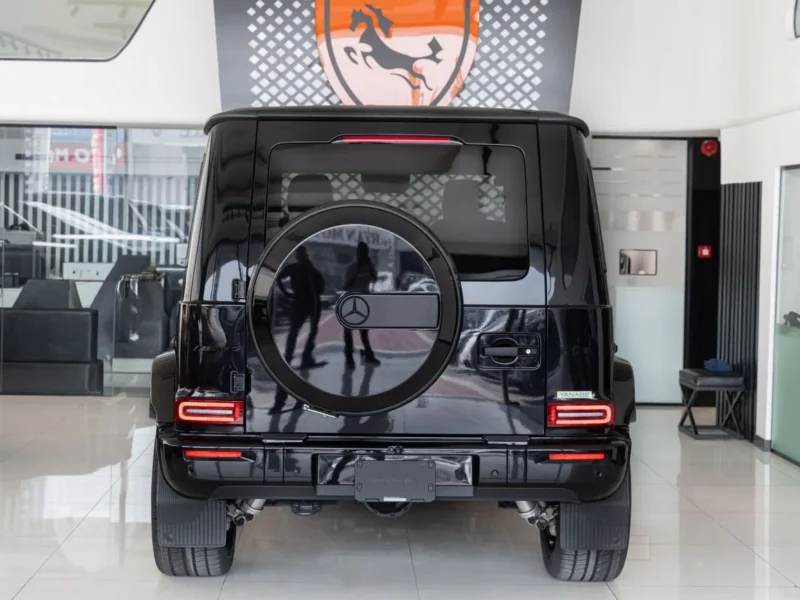 2025 Mercedes-Benz G 63 AMG STD 4.0L V8 Turbo Petrol Engine Black Tan SUV Japanese Specs