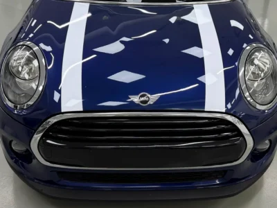 2016 MINI Cooper Cooper 1.5 Litres 3-cylinder Petrol Engine Blue Black Hatchback GCC Specs Automatic