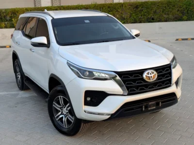 2024 Toyota Fortuner GXR 6 Cylinders Petrol Engine White Beige SUV GCC Specs Excellent Condition