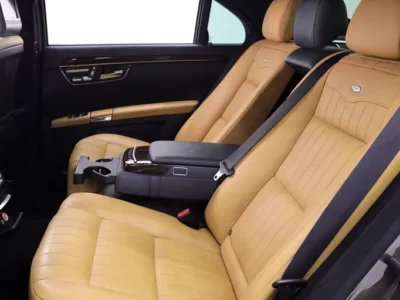 2011 Mercedes-Benz S-Class S 500 8 Cylinders Petrol Engine Brown tan Sedan GCC Specs FULLY LOADED