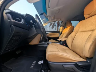 2024 Toyota Fortuner GXR 6 Cylinders Petrol Engine White Beige SUV GCC Specs Excellent Condition