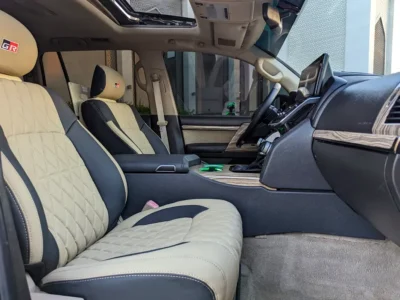 2008 Toyota Land Cruiser GXR FACELIFTED 2025 6 Cylinders Petrol Engine Black Beige SUV GCC Specs