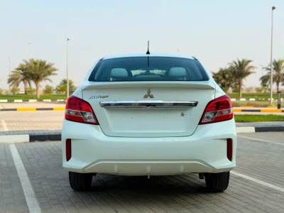 2022 Mitsubishi Attrage GLX Medium Line 1.2 Litres 3 Cylinders Petrol Engine White Sedan GCC Specs