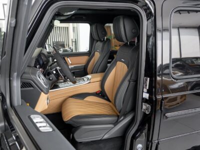 2025 Mercedes-Benz G 63 AMG STD 4.0L V8 Turbo Petrol Engine Black Tan SUV Japanese Specs