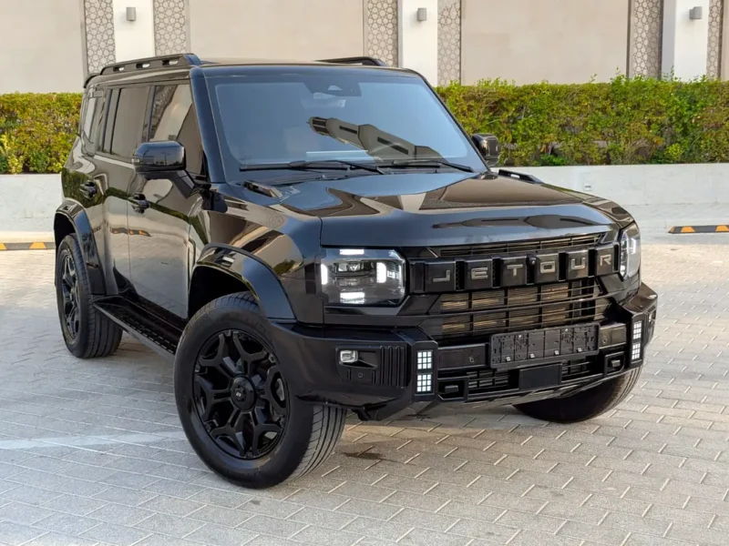 2024 Jetour T2 2.0 Litres Turbocharged 4-Cylinder Petrol Engine Black Beige SUV GCC Specs
