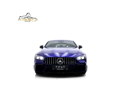 2020 Mercedes-Benz AMG GT 63 S 4MATIC+ 4.0L V8 Biturbo Engine Blue Black Sedan CARBON EXT/INT