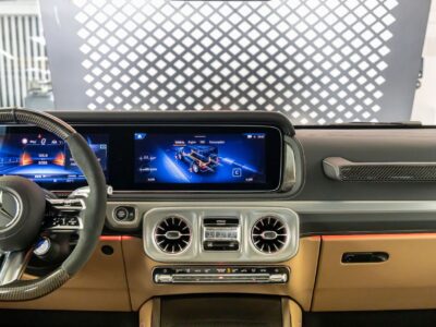 2025 Mercedes-Benz G 63 AMG STD 4.0L V8 Turbo Petrol Engine Black Tan SUV Japanese Specs