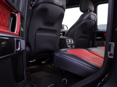 2023 Mercedes-Benz G-Class G 63 AMG 4.0L V8 Biturbo Engine Black Red SUV DOUBLE NIGHT PACKAGE