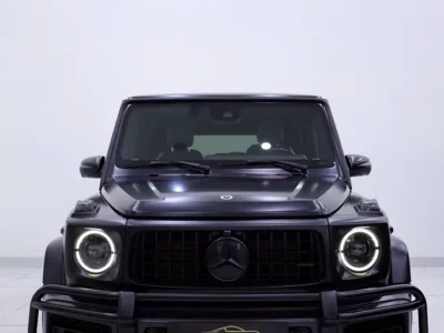 2023 Mercedes-Benz G-Class G 63 AMG 4.0L V8 Biturbo Engine Black Red SUV DOUBLE NIGHT PACKAGE