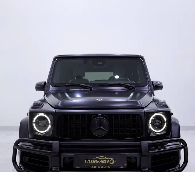 2023 Mercedes-Benz G-Class G 63 AMG 4.0L V8 Biturbo Engine Black Red SUV DOUBLE NIGHT PACKAGE