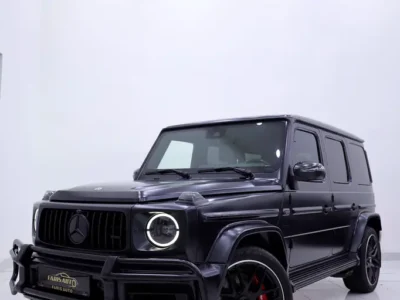 2023 Mercedes-Benz G-Class G 63 AMG 4.0L V8 Biturbo Engine Black Red SUV DOUBLE NIGHT PACKAGE