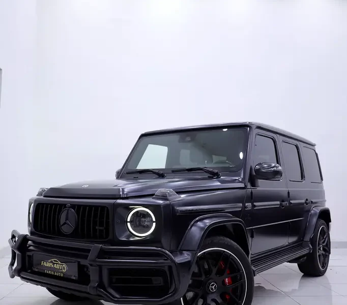 2023 Mercedes-Benz G-Class G 63 AMG 4.0L V8 Biturbo Engine Black Red SUV DOUBLE NIGHT PACKAGE