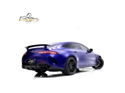 2020 Mercedes-Benz AMG GT 63 S 4MATIC+ 4.0L V8 Biturbo Engine Blue Black Sedan CARBON EXT/INT