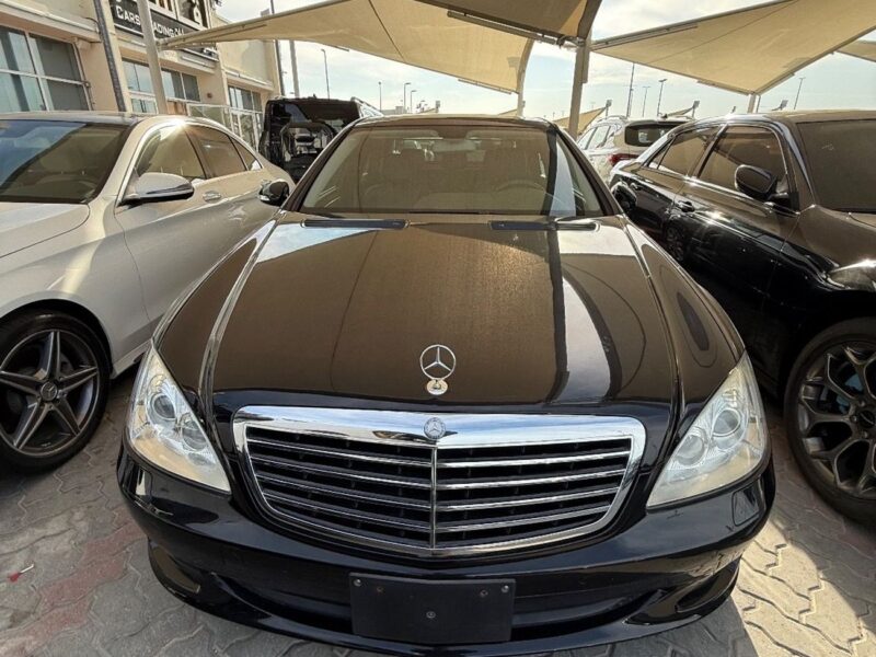 2009 Mercedes-Benz S 320 3.3 Litres 6 Cylinders Petrol Engine Black Sedan Japanese Specs