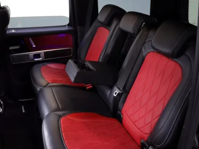 2023 Mercedes-Benz G-Class G 63 AMG 4.0L V8 Biturbo Engine Black Red SUV DOUBLE NIGHT PACKAGE