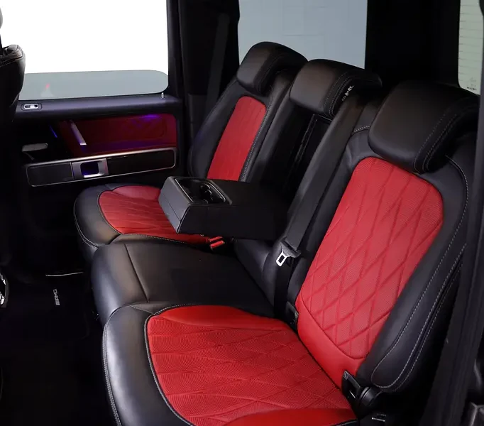 2023 Mercedes-Benz G-Class G 63 AMG 4.0L V8 Biturbo Engine Black Red SUV DOUBLE NIGHT PACKAGE