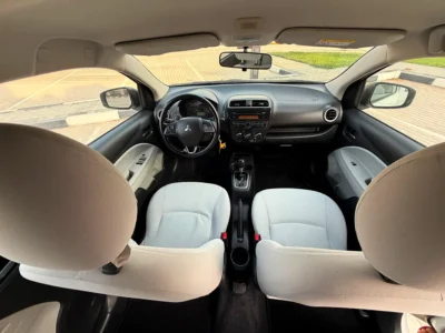2022 Mitsubishi Attrage GLX Medium Line 1.2 Litres 3 Cylinders Petrol Engine White Sedan GCC Specs