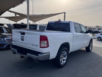 2020 Dodge RAM 5.7 Litres 8 Cylinders Petrol Engine White Tan Pickup Truck American Specs