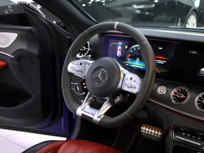 2020 Mercedes-Benz AMG GT 63 S 4MATIC+ 4.0L V8 Biturbo Engine Blue Black Sedan CARBON EXT/INT