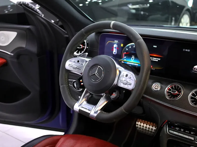 2020 Mercedes-Benz AMG GT 63 S 4MATIC+ 4.0L V8 Biturbo Engine Blue Black Sedan CARBON EXT/INT