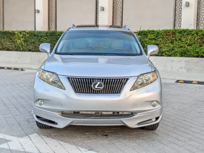2010 Lexus RX-Series RX 350 Standard 6 Cylinders Engine Silver Beige SUV GCC Well Maintained Clean Car