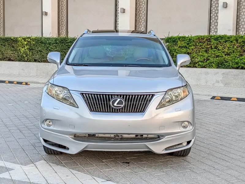2010 Lexus RX-Series RX 350 Standard 6 Cylinders Engine Silver Beige SUV GCC Well Maintained Clean Car