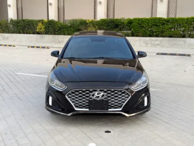 2018 Hyundai Sonata Sport 4 Cylinders Petrol Engine Black Grey Sedan US Specs Premium Condition