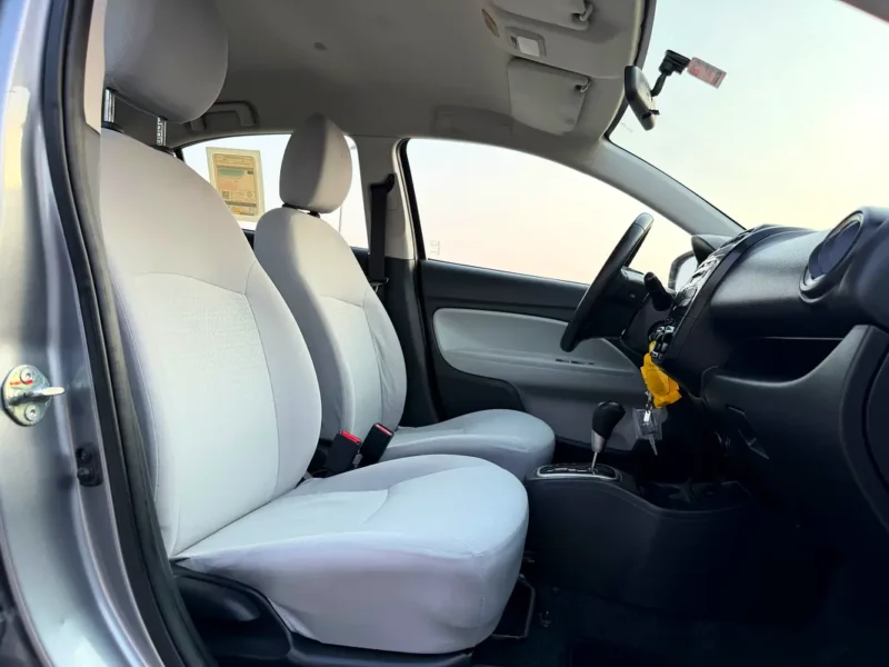2022 Mitsubishi Attrage GLX Medium Line 1.2 Litres 3 Cylinders Petrol Engine Grey White Sedan GCC