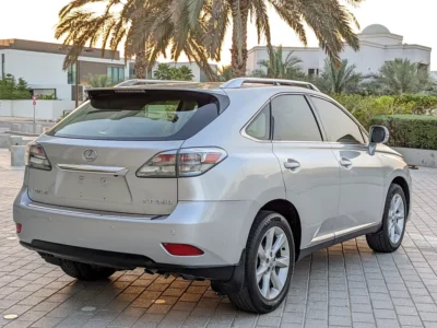 2010 Lexus RX-Series RX 350 Standard 6 Cylinders Engine Silver Beige SUV GCC Well Maintained Clean Car