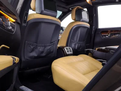 2011 Mercedes-Benz S-Class S 500 8 Cylinders Petrol Engine Brown tan Sedan GCC Specs FULLY LOADED