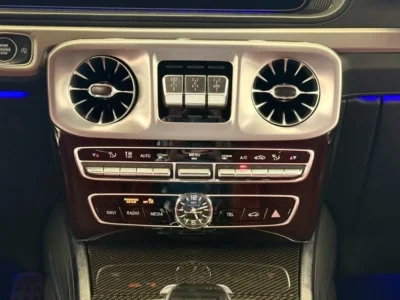 2022 Mercedes-Benz G 63 AMG 4.0L V8 Bi-Turbo Engine White Red SUV GCC Double Night Package