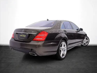 2011 Mercedes-Benz S-Class S 500 8 Cylinders Petrol Engine Brown tan Sedan GCC Specs FULLY LOADED