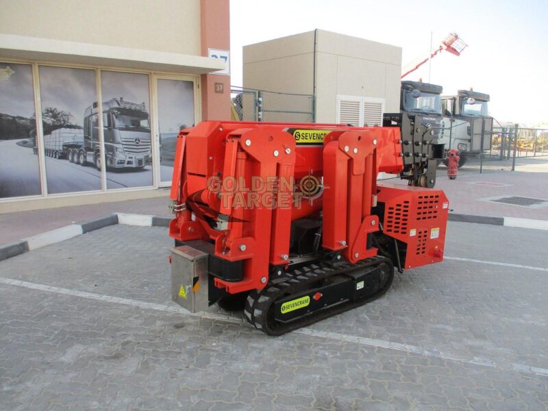 2023 SEVENCRANE SS3.0 Spider Crane Red 4 Cylinders