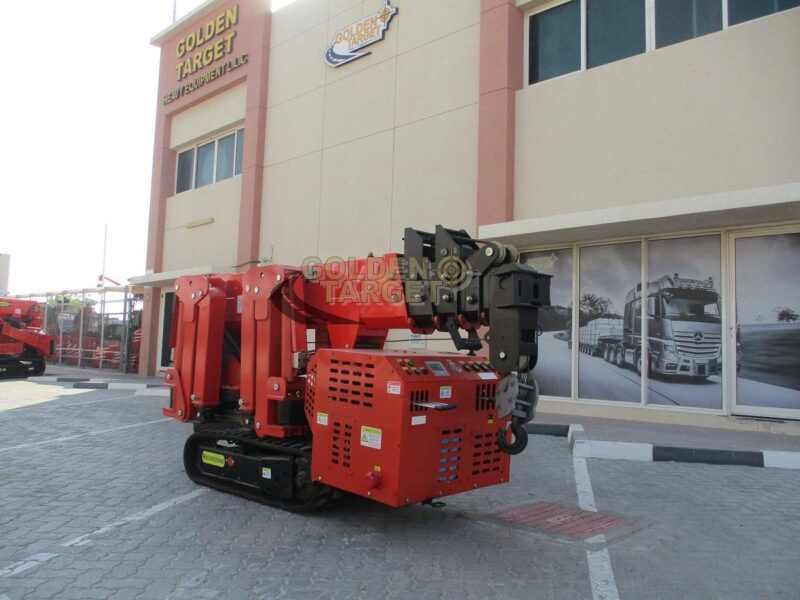 2023 SEVENCRANE SS3.0 Spider Crane Red 4 Cylinders