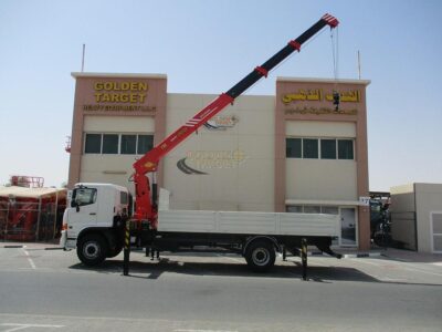 2023 New Hino 500 1927 4x2 SANY PALFINGER SPS20000CF Crane White 6 Cylinders