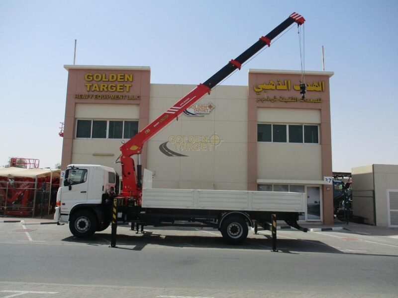 2023 New Hino 500 1927 4x2 SANY PALFINGER SPS20000CF Crane White 6 Cylinders