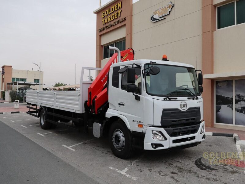 2026 UD PKE280 4x2 SANY PALFINGER SPK23500AF 6 Cylinder White Crane Manual