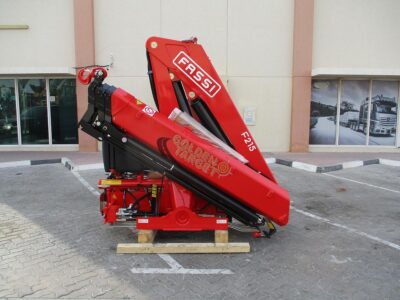2025 Fassi F215A.0.23 9ton Red Crane