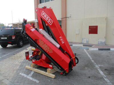 2025 Fassi F215A.0.23 9ton Red Crane