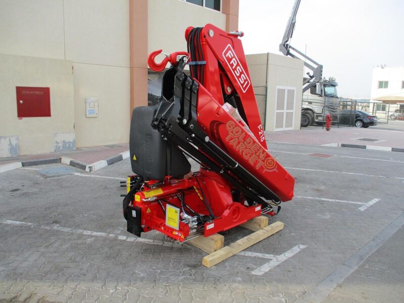 2025 Fassi F215A.0.23 9ton Red Crane