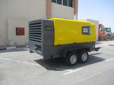 2017 ATLAS COPCO XAMS 850 CD7 Air Compressor Yellow 6 Cylinders