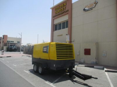 2017 ATLAS COPCO XAMS 850 CD7 Air Compressor Yellow 6 Cylinders