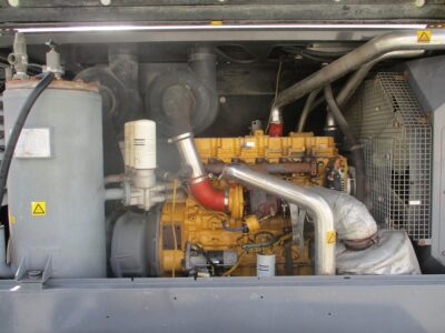 2017 ATLAS COPCO XAMS 850 CD7 Air Compressor Yellow 6 Cylinders
